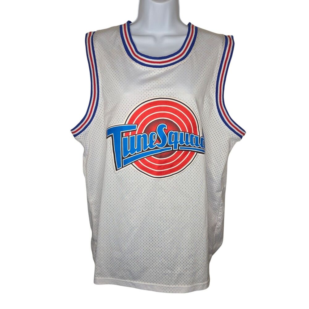 Michael Jordan SPACE JAM Tune Squad White #23 Jersey Men’s Large